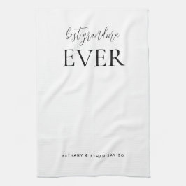 Beste Oma, je nach Farbe weiß oder Farbe Geschirrtuch