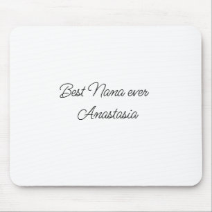 Beste Oma je Namen hinzufügen einfache minimale na Mousepad