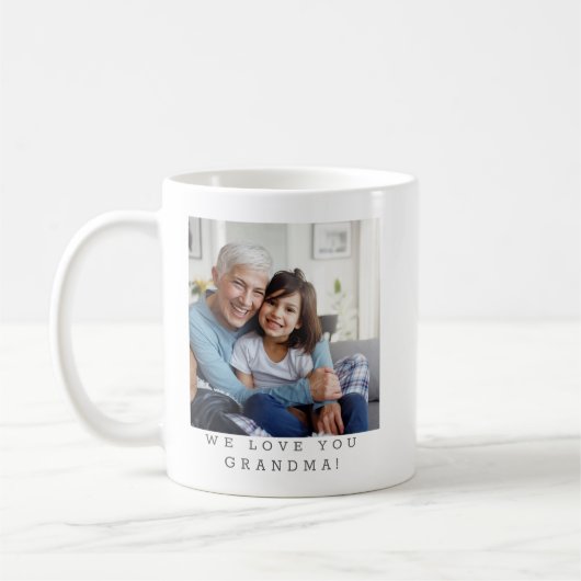 Beste Oma je Personalisiert Kaffeetasse (Links)