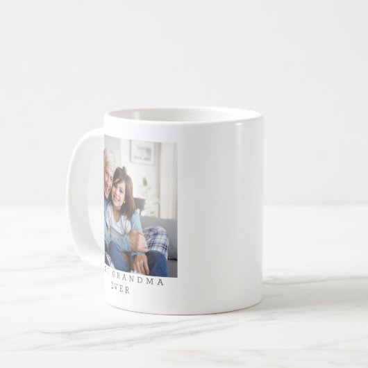 Beste Oma je Personalisiert Kaffeetasse (Vorderseite Links)