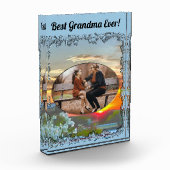 Beste Oma je Rooftop Sonnenuntergang 2295 Fotoblock (Links)