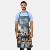 Beste Oma je SchönheitsfotoCollage an der Küste Schürze (Getragen)