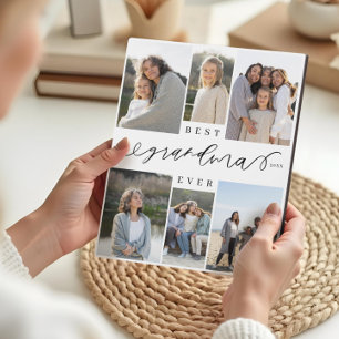 Beste Oma je Script Foto Collage Keepake Fotoplatte