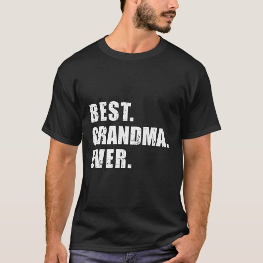 Beste Oma je T-Shirt (Vorderseite)