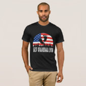 Beste Oma je US-Flagge T-Shirt (Vorne ganz)