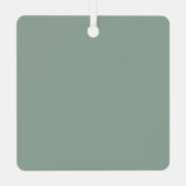 Beste Oma je vier Foto Ornament Aus Metall (Rückseite)