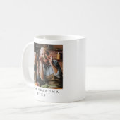 Beste Oma je Volles Foto Personalisiert Kaffeetasse (Vorderseite Links)