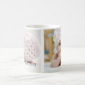 Beste Oma je zwei Fotos Kaffeetasse (Mittel)