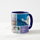 Beste Oma-jemals-Foto Collage Monogram-Tasse Tasse (VorderseiteRechts)
