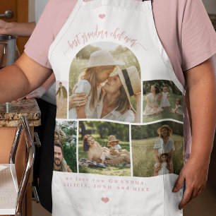 Beste Oma-Köchin ever individuelle Fotocollage Schürze