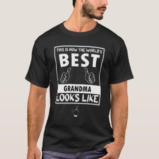Beste Oma Mama Inspiriert Sarcasm Sarcastic Motiva T-Shirt
