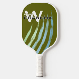 Beste Oma, Monogrammatikalische Initialen, Leichto Pickleball Schläger