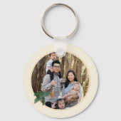 Beste Oma- oder Opa-Geschenk mit Foto Schlüsselanhänger (Vorderseite)