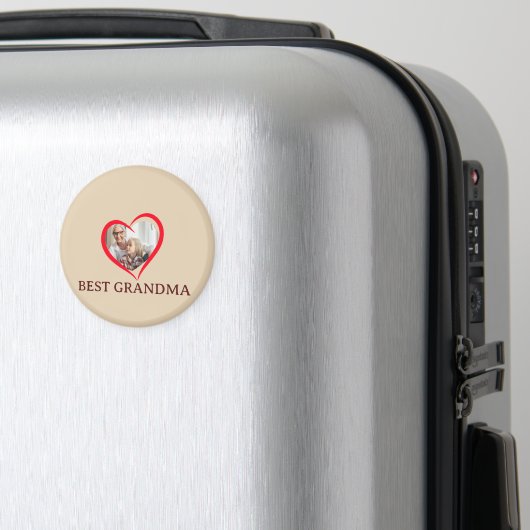 Beste Oma Personalisiertes Einzigartiges Magnetges Magnet (In Situ (Gepäck))