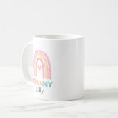 Beste Oma Regenbogen Tasse Personalisiert, Geschen (Vorderseite Links)