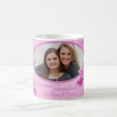 Beste Oma-Rosa-Orchidee-Tasse "Eigenes Foto" Kaffeetasse (Mittel)