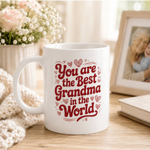 Beste Oma überhaupt Foto Großelterntag Kaffeetasse