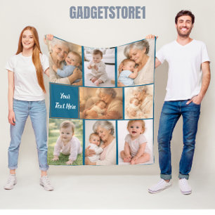 Beste Oma überhaupt Foto Personalisierte Großelt Fleecedecke