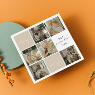 Beste Oma überhaupt   Fotocollage   Mokka Feiertagskarte