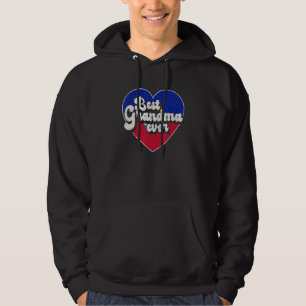 Beste Oma überhaupt Haiti-Flagge Haitianische Oma Hoodie