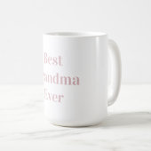 Beste Oma überhaupt Kaffeetasse (VorderseiteRechts)