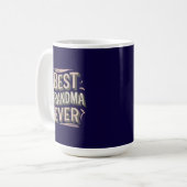 Beste Oma überhaupt Kaffeetasse (Vorderseite Links)
