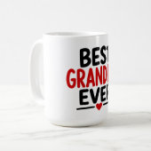 Beste Oma überhaupt Kaffeetasse (Vorderseite Links)