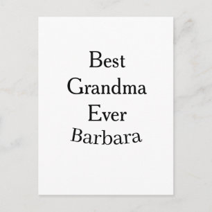 Beste Oma überhaupt Name Datum einfach Muttertag m Postkarte