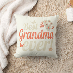 Beste Oma überhaupt Oma Vintage Großmutter Kissen