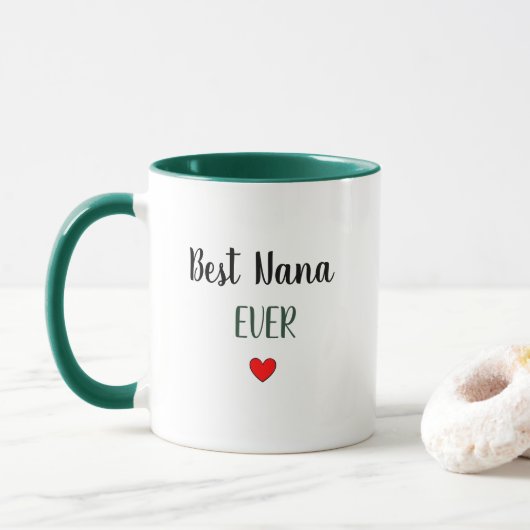 Beste Oma überhaupt personalisierte Kaffeetasse (Mit Donut)