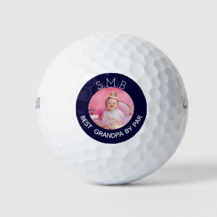Beste Oma von Par Foto Mit Monogramm Golfball