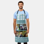 Beste Oma-Vorlage für mehrere Fotos Schürze (Getragen)