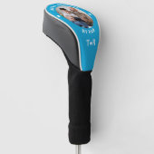 Beste Opa by Par Foto Monogram Golf Head Cover Headcover (angewinkelt)