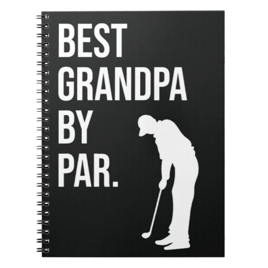 Beste Opa by Par Funny Sprichwort Golf Geschenke S Notizblock (Vorderseite)