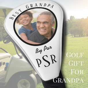 Beste Opa by Par Monogram Foto Golf Head Cover Headcover
