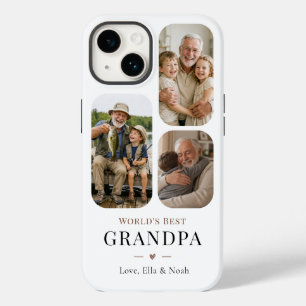 Beste Opa der modernen Welt Drei-Foto-Collage Case-Mate iPhone 14 Hülle