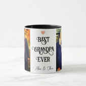 Beste Opa-Foto-Tasse Tasse (Zentrum)