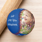 Beste Opa Fotos Blau Baseball