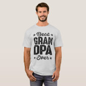 Beste Opa-Geschenke T-Shirt (Vorne ganz)