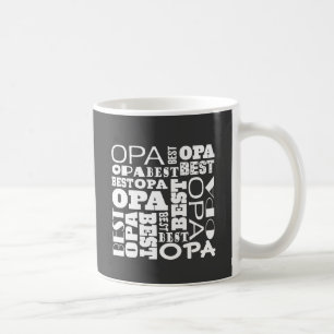 Beste Opa Großvater-Geschenk-Idee Kaffeetasse