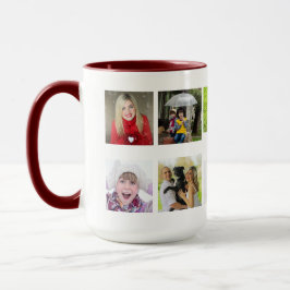 Beste Opa je 10 x Foto Collage Großkinder Tasse