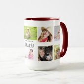 Beste Opa je 10 x Foto Collage Großkinder Tasse (VorderseiteRechts)