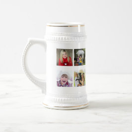 Beste Opa je 10 x Fotocollage Großkinder Tasse