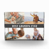 Beste Opa je 4 FotoCollage Erstellen Sie Ihre eige Fotoblock (Vorderseite)