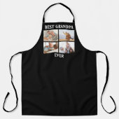 Beste Opa je 4 FotoCollage Erstellen Sie Ihre eige Schürze (Vorderseite)