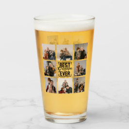 Beste Opa je 8 Foto Collage Glas