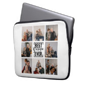 Beste Opa je 8 Foto Collage Laptop Sieb Laptopschutzhülle (Vorderseite Links)