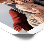 Beste Opa je 8 Foto Collage Poster (Ecke)