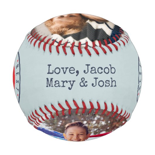 Beste Opa je Baseball (Rückseite)