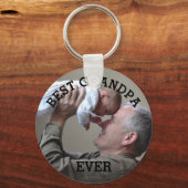 Beste Opa je benutzerdefiniertes Foto Erstellen Si Schlüsselanhänger (Vorderseite)